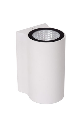 Lucide AKRA - Wandlamp Binnen/Buiten - LED - 1x6W 2700K - IP54 - Wit Lucide AKRA - Wandlamp Binnen/Buiten - LED - 1x6W 2700K - IP54 - Wit