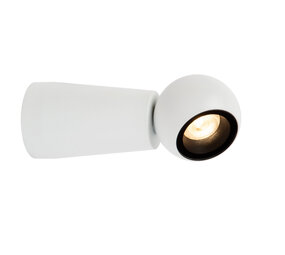 Lucide IPSOS - Wandlamp Badkamer - LED - 1x6W 2700K - IP54 - Wit Lucide IPSOS - Wandlamp Badkamer - LED - 1x6W 2700K - IP54 - Wit