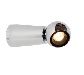 Lucide IPSOS - Wandlamp Badkamer - LED - 1x6W 2700K - IP54 - Chroom Lucide IPSOS - Wandlamp Badkamer - LED - 1x6W 2700K - IP54 - Chroom