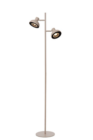Lucide SENSAS - Vloerlamp - 2xGU10 (ES111) - Beige Lucide SENSAS - Vloerlamp - 2xGU10 (ES111) - Beige