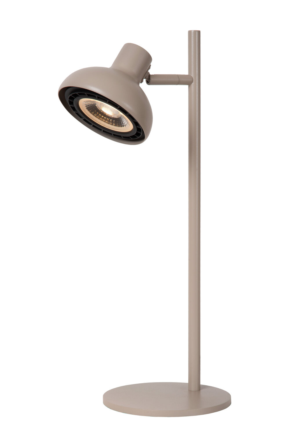 Lucide SENSAS - Bureaulamp - Ø 18 cm - 1xGU10 (ES111) - Beige