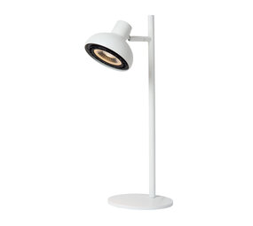 Lucide SENSAS - Bureaulamp - Ø 18 cm - 1xGU10 (ES111) - Wit