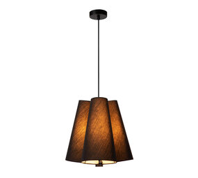 Lucide GREGORY - Hanglamp - Ø 34,3 cm - 3xE27 - Zwart Lucide GREGORY - Hanglamp - Ø 34,3 cm - 3xE27 - Zwart