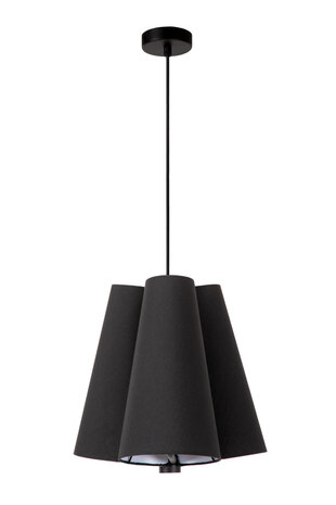 Lucide GREGORY - Hanglamp - Ø 34,3 cm - 3xE27 - Zwart Lucide GREGORY - Hanglamp - Ø 34,3 cm - 3xE27 - Zwart