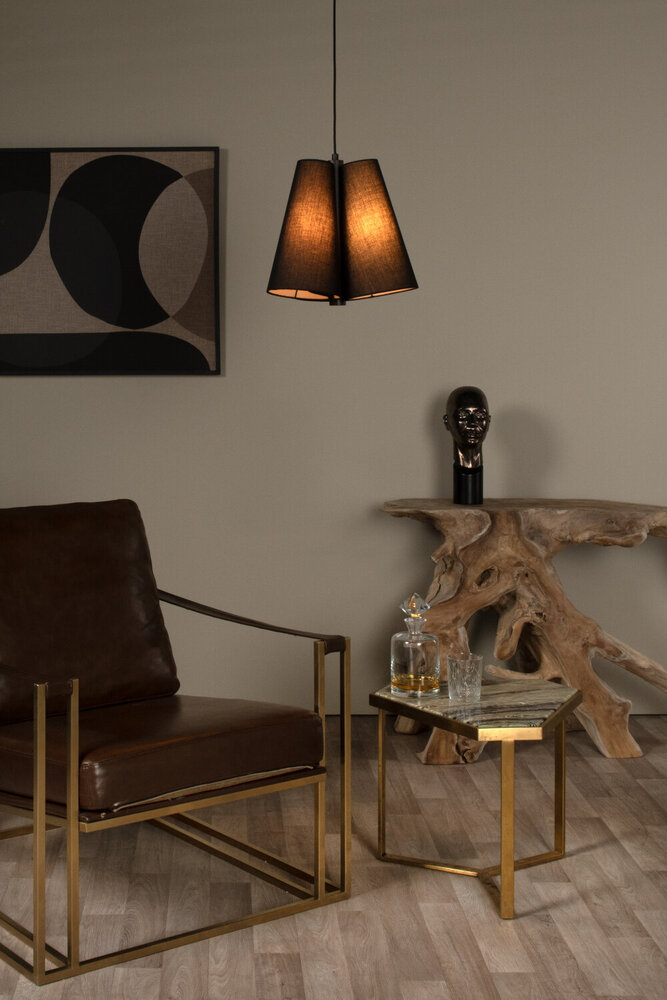 Lucide GREGORY - Hanglamp - Ø 34,3 cm - 3xE27 - Zwart Lucide GREGORY - Hanglamp - Ø 34,3 cm - 3xE27 - Zwart