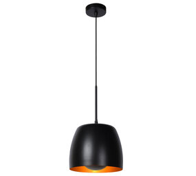 Lucide NOLAN - Hanglamp - Ø 24 cm - 1xE27 - Zwart Lucide NOLAN - Hanglamp - Ø 24 cm - 1xE27 - Zwart