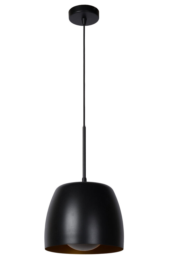 Lucide NOLAN - Hanglamp - Ø 24 cm - 1xE27 - Zwart Lucide NOLAN - Hanglamp - Ø 24 cm - 1xE27 - Zwart