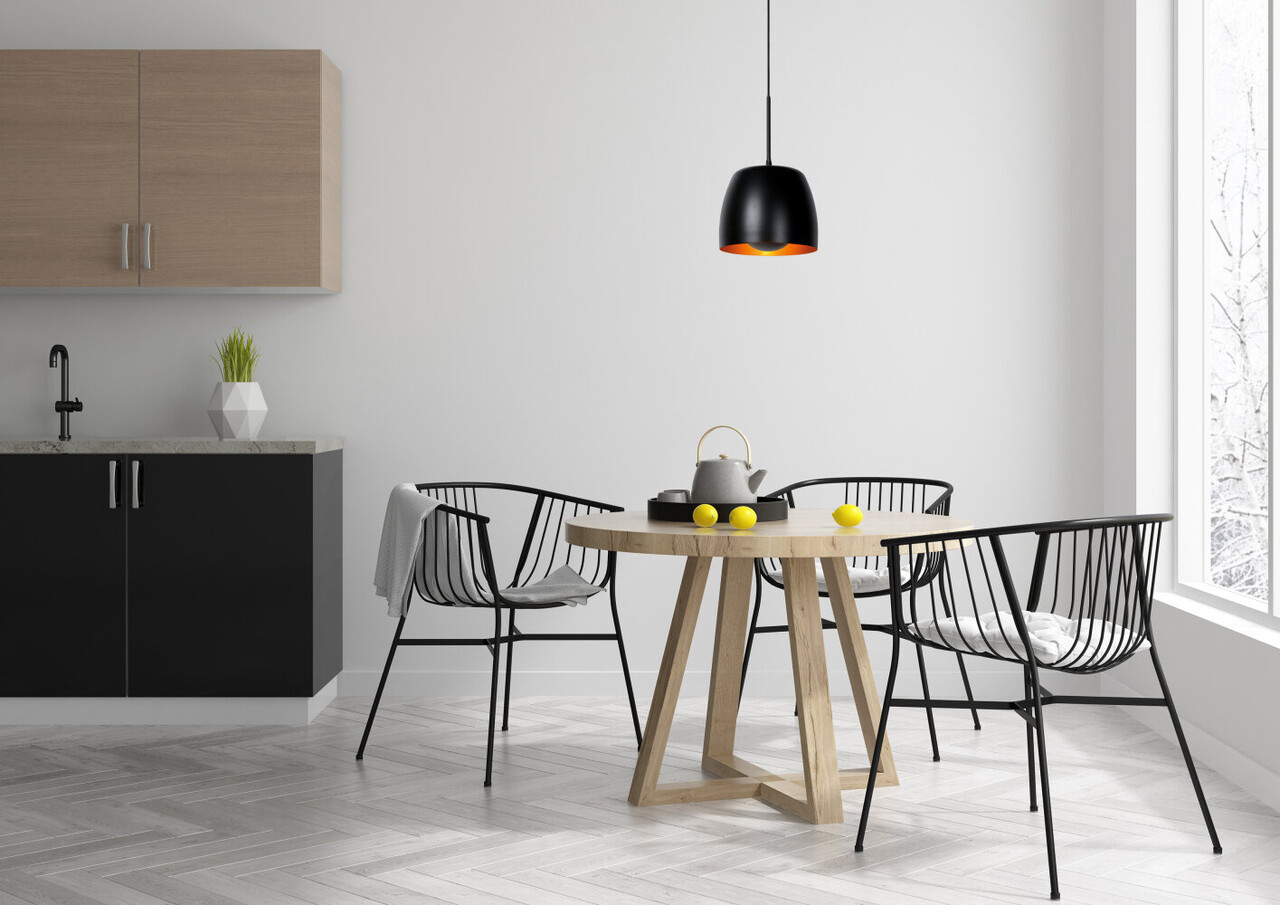 Lucide NOLAN - Hanglamp - Ø 24 cm - 1xE27 - Zwart Lucide NOLAN - Hanglamp - Ø 24 cm - 1xE27 - Zwart