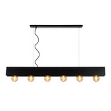 Lucide SURTUS - Hanglamp - 6xE27 - Zwart Lucide SURTUS - Hanglamp - 6xE27 - Zwart