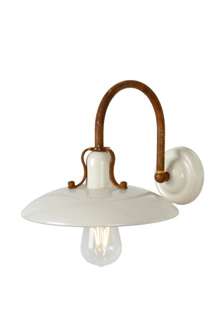 Lucide RÖMER - Wandlamp - 1xE27 - Beige Lucide RÖMER - Wandlamp - 1xE27 - Beige