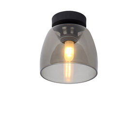Lucide TYLER - Plafonnière Badkamer - Ø 16,1 cm - 1xG9 - IP44 - Zwart Lucide TYLER - Plafonnière Badkamer - Ø 16,1 cm - 1xG9 - IP44 - Zwart