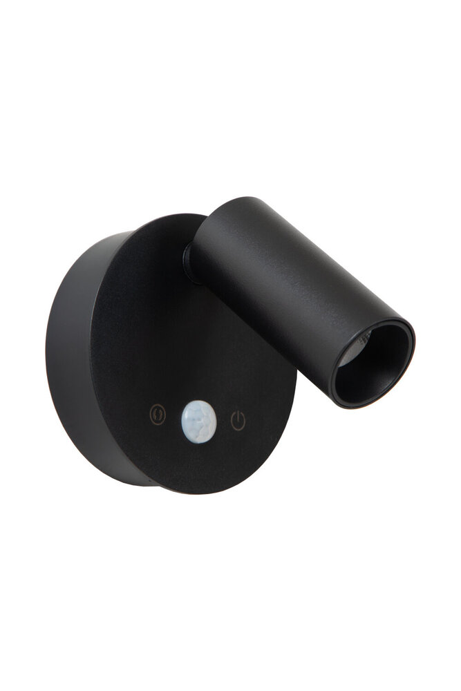 Lucide TONI - Oplaadbare Wandspot / Wandlamp - Accu/Batterij - Ø 8,1 cm - LED Dimb. - CCT - 1x2W 2700K/4000K - Bewegingssensor (uitschakelbaar) - Magnetisch - Zwart Lucide TONI - Oplaadbare Wandspot / Wandlamp - Accu/Batterij - Ø 8,1 cm - LED Dimb. - CCT - 1x2W 2700K/4000K - Bewegingssensor (uitschakelbaar) - Magnetisch - Zwart
