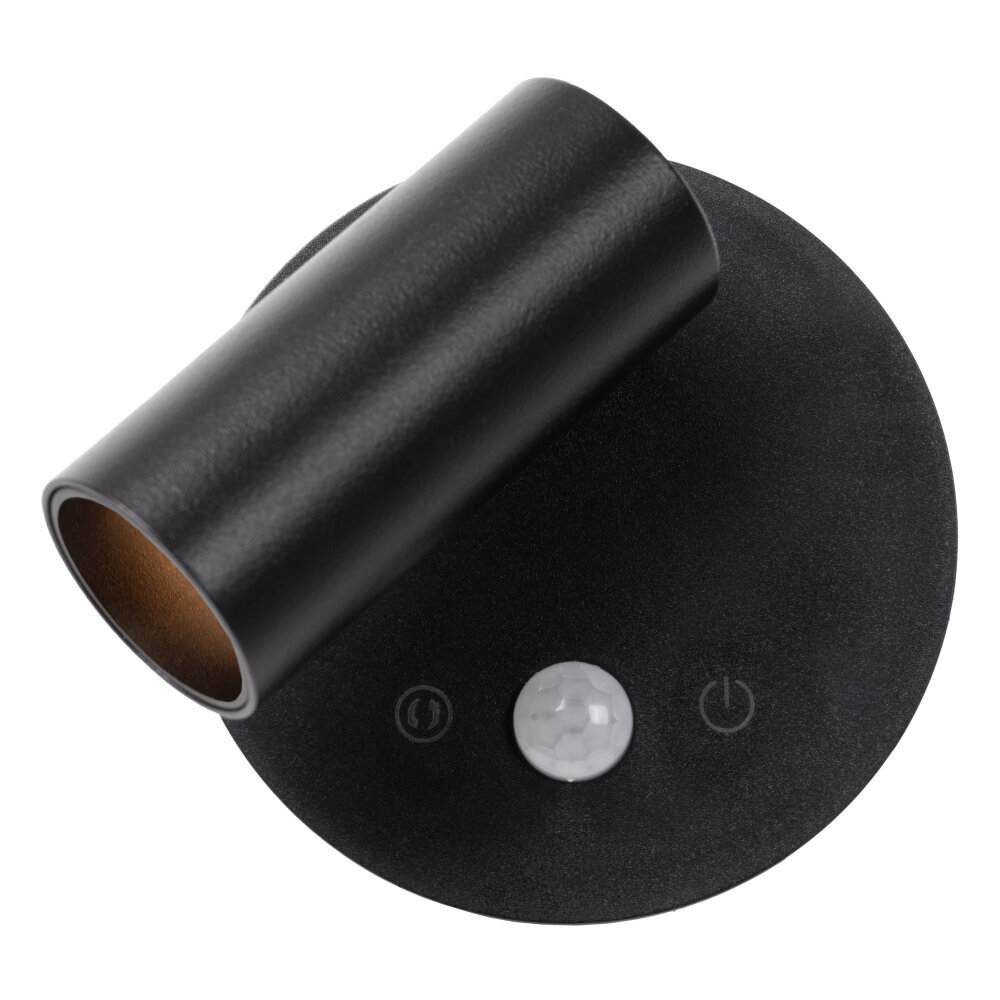 Lucide TONI - Oplaadbare Wandspot / Wandlamp - Accu/Batterij - Ø 8,1 cm - LED Dimb. - CCT - 1x2W 2700K/4000K - Bewegingssensor (uitschakelbaar) - Magnetisch - Zwart Lucide TONI - Oplaadbare Wandspot / Wandlamp - Accu/Batterij - Ø 8,1 cm - LED Dimb. - CCT - 1x2W 2700K/4000K - Bewegingssensor (uitschakelbaar) - Magnetisch - Zwart