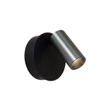 Lucide TONI - Oplaadbare Wandspot / Wandlamp - Accu/Batterij - Ø 8,1 cm - LED Dimb. - CCT - 1x2W 2700K/4000K - Magnetisch - Grijs ijzer