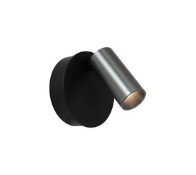 Lucide TONI - Oplaadbare Wandspot / Wandlamp - Accu/Batterij - Ø 8,1 cm - LED Dimb. - CCT - 1x2W 2700K/4000K - Magnetisch - Grijs ijzer Lucide TONI - Oplaadbare Wandspot / Wandlamp - Accu/Batterij - Ø 8,1 cm - LED Dimb. - CCT - 1x2W 2700K/4000K - Magnetisch - Grijs ijzer