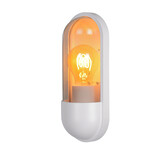 Lucide CAPSULE - Wandlamp Binnen/Buiten - 1xE27 - IP54 - Wit Lucide CAPSULE - Wandlamp Binnen/Buiten - 1xE27 - IP54 - Wit