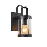 Lucide LINDELO - Wandlamp Binnen/Buiten - 1xE27 - IP23 - Zwart Lucide LINDELO - Wandlamp Binnen/Buiten - 1xE27 - IP23 - Zwart