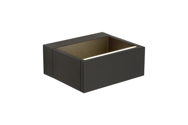 Lucide GOA - Wandlamp Binnen/Buiten - LED - 1x10W 3000K - IP54 - Antraciet Lucide GOA - Wandlamp Binnen/Buiten - LED - 1x10W 3000K - IP54 - Antraciet