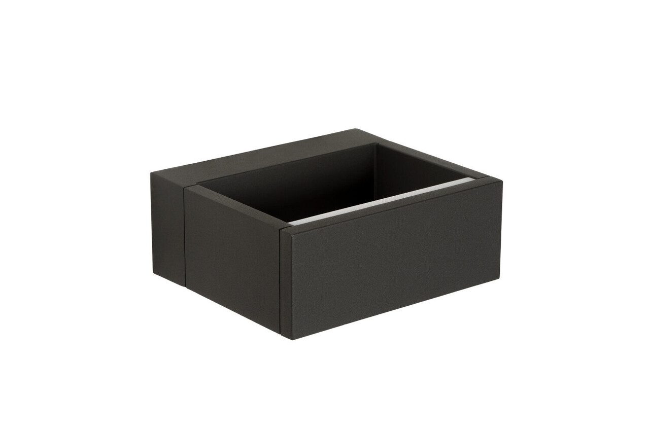 Lucide GOA - Wandlamp Binnen/Buiten - LED - 1x10W 3000K - IP54 - Antraciet Lucide GOA - Wandlamp Binnen/Buiten - LED - 1x10W 3000K - IP54 - Antraciet