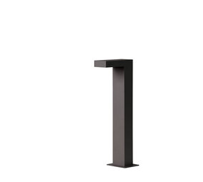 Lucide TEXAS - Sokkellamp - LED - 1x8W 3000K - IP54 - Antraciet Lucide TEXAS - Sokkellamp - LED - 1x8W 3000K - IP54 - Antraciet