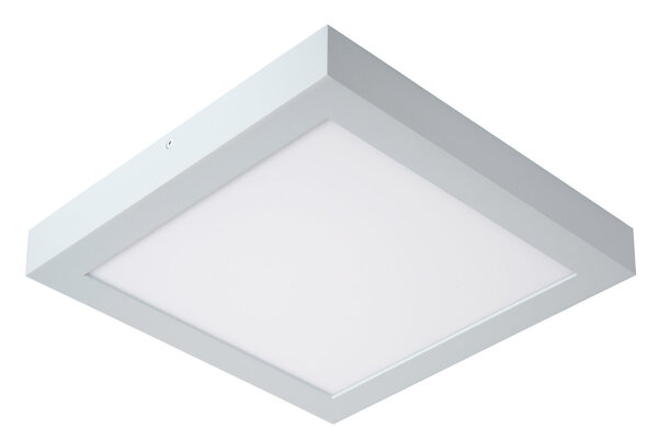 Lucide BRICE-LED - Plafonnière Badkamer - LED Dimb. - 1x30W 3000K - IP44 - Wit