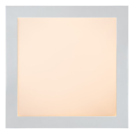 Lucide BRICE-LED - Plafonnière Badkamer - LED Dimb. - 1x30W 3000K - IP44 - Wit