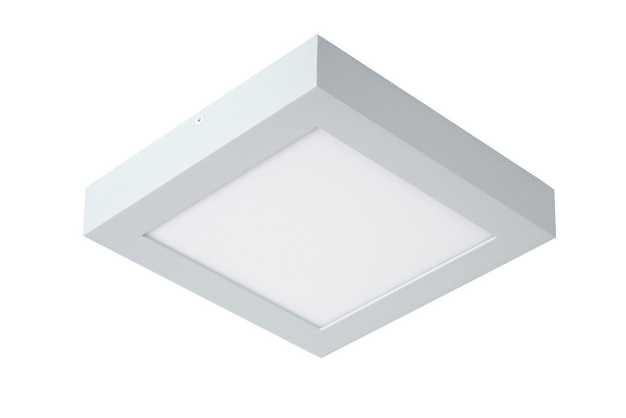 Lucide BRICE-LED - Plafonnière Badkamer - LED Dimb. - 1x22W 3000K - IP44 - Wit Lucide BRICE-LED - Plafonnière Badkamer - LED Dimb. - 1x22W 3000K - IP44 - Wit