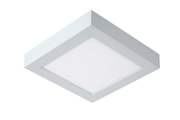 Lucide BRICE-LED - Plafonnière Badkamer - LED Dimb. - 1x22W 3000K - IP44 - Wit Lucide BRICE-LED - Plafonnière Badkamer - LED Dimb. - 1x22W 3000K - IP44 - Wit