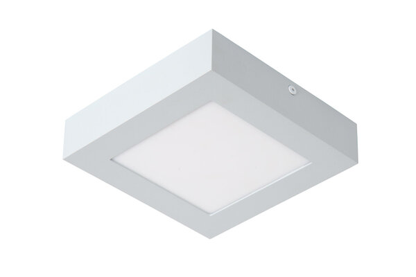 Lucide BRICE-LED - Plafonnière Badkamer - LED Dimb. - 1x15W 3000K - IP44 - Wit Lucide BRICE-LED - Plafonnière Badkamer - LED Dimb. - 1x15W 3000K - IP44 - Wit