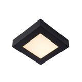 Lucide BRICE-LED - Plafonnière Badkamer - LED Dimb. - 1x15W 3000K - IP44 - Zwart Lucide BRICE-LED - Plafonnière Badkamer - LED Dimb. - 1x15W 3000K - IP44 - Zwart