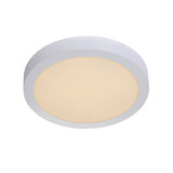 Lucide BRICE-LED - Plafonnière Badkamer - Ø 30 cm - LED Dimb. - 1x30W 3000K - IP44 - Wit Lucide BRICE-LED - Plafonnière Badkamer - Ø 30 cm - LED Dimb. - 1x30W 3000K - IP44 - Wit