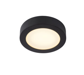 Lucide BRICE-LED - Plafonnière Badkamer - Ø 18 cm - LED Dimb. - 1x12W 3000K - IP44 - Zwart Lucide BRICE-LED - Plafonnière Badkamer - Ø 18 cm - LED Dimb. - 1x12W 3000K - IP44 - Zwart