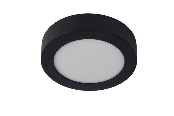 Lucide BRICE-LED - Plafonnière Badkamer - Ø 18 cm - LED Dimb. - 1x12W 3000K - IP44 - Zwart Lucide BRICE-LED - Plafonnière Badkamer - Ø 18 cm - LED Dimb. - 1x12W 3000K - IP44 - Zwart