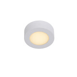 Lucide BRICE-LED - Plafonnière Badkamer - Ø 11,7 cm - LED Dimb. - 1x8W 3000K - IP44 - Wit Lucide BRICE-LED - Plafonnière Badkamer - Ø 11,7 cm - LED Dimb. - 1x8W 3000K - IP44 - Wit