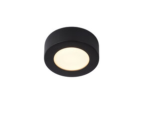 Lucide BRICE-LED - Plafonnière Badkamer - Ø 11,7 cm - LED Dimb. - 1x8W 3000K - IP44 - Zwart Lucide BRICE-LED - Plafonnière Badkamer - Ø 11,7 cm - LED Dimb. - 1x8W 3000K - IP44 - Zwart