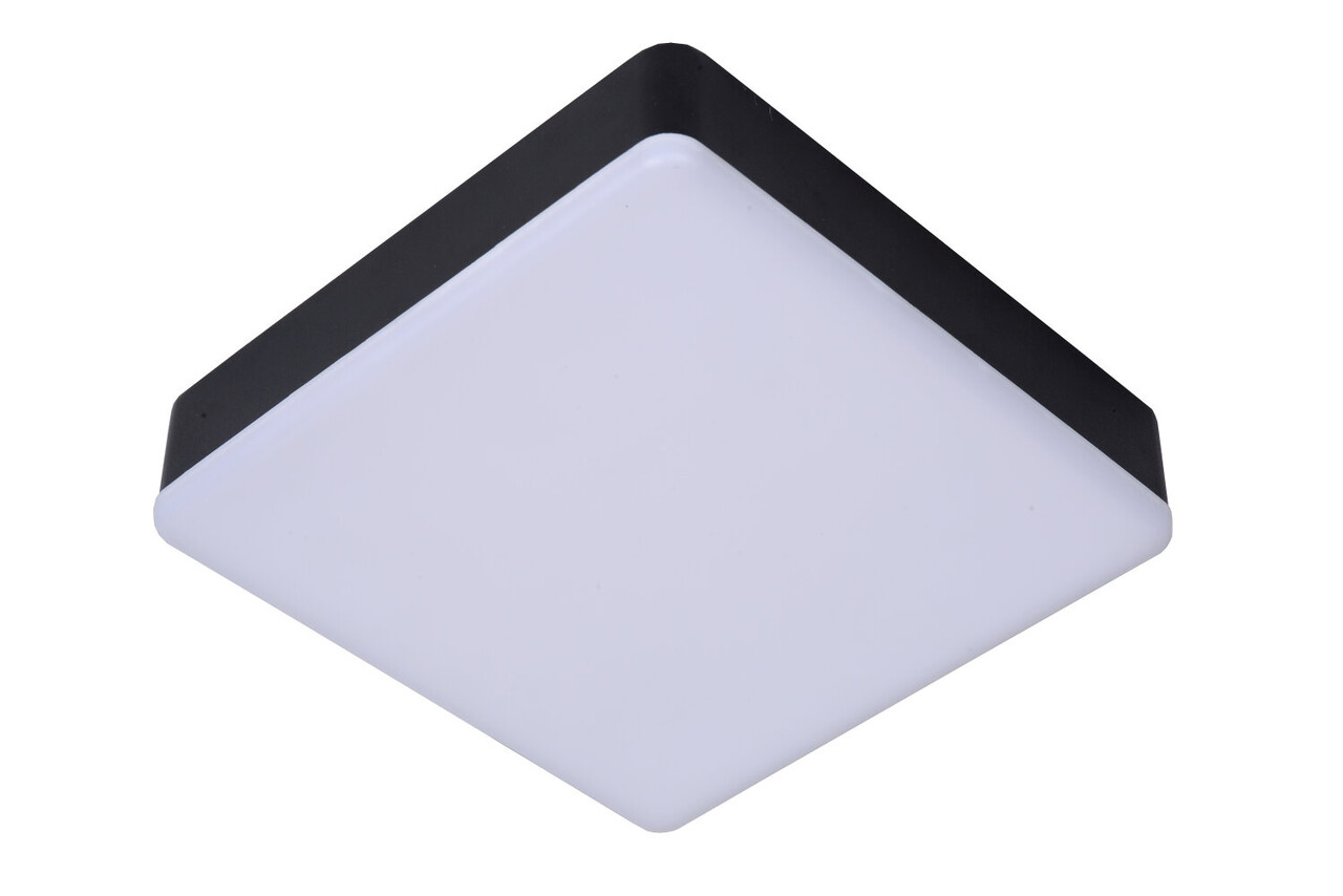 Lucide CERES-LED - Plafonnière Badkamer - LED Dimb. - 1x30W 3000K - IP44 - Zwart Lucide CERES-LED - Plafonnière Badkamer - LED Dimb. - 1x30W 3000K - IP44 - Zwart