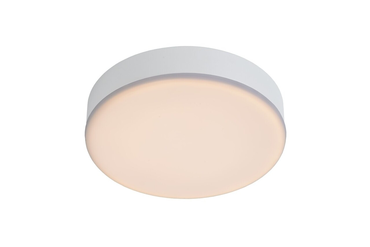 Lucide CERES-LED - Plafonnière Badkamer - Ø 21,5 cm - LED Dimb. - 1x30W 3000K - IP44 - Wit Lucide CERES-LED - Plafonnière Badkamer - Ø 21,5 cm - LED Dimb. - 1x30W 3000K - IP44 - Wit