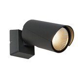 Lucide MANAL - Wandspot / Wandlamp Binnen/Buiten - LED - 1x13W 3000K - IP65 - Antraciet Lucide MANAL - Wandspot / Wandlamp Binnen/Buiten - LED - 1x13W 3000K - IP65 - Antraciet