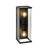 Lucide CLAIRE - Wandlamp Binnen/Buiten - 2xE27 - IP54 - Antraciet Lucide CLAIRE - Wandlamp Binnen/Buiten - 2xE27 - IP54 - Antraciet