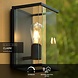 Lucide CLAIRE - Wandlamp Binnen/Buiten - 1xE27 - IP54 - Antraciet Lucide CLAIRE - Wandlamp Binnen/Buiten - 1xE27 - IP54 - Antraciet