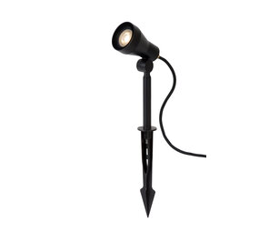Lucide SPIKE - Tuinspot - Ø 6,5 cm - LED Dimb. - GU10 (MR16) - 1x5W 3000K - IP54 - Zwart Lucide SPIKE - Tuinspot - Ø 6,5 cm - LED Dimb. - GU10 (MR16) - 1x5W 3000K - IP54 - Zwart