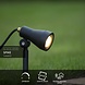 Lucide SPIKE - Tuinspot - Ø 6,5 cm - LED Dimb. - GU10 (MR16) - 1x5W 3000K - IP54 - Zwart Lucide SPIKE - Tuinspot - Ø 6,5 cm - LED Dimb. - GU10 (MR16) - 1x5W 3000K - IP54 - Zwart