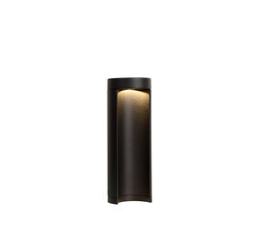 Lucide COMBO - Sokkellamp - Ø 9 cm - LED - 1x9W 3000K - IP54 - Zwart Lucide COMBO - Sokkellamp - Ø 9 cm - LED - 1x9W 3000K - IP54 - Zwart