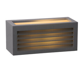 Lucide DIMO - Wandlamp Binnen/Buiten - 1xE27 - IP54 - Antraciet Lucide DIMO - Wandlamp Binnen/Buiten - 1xE27 - IP54 - Antraciet