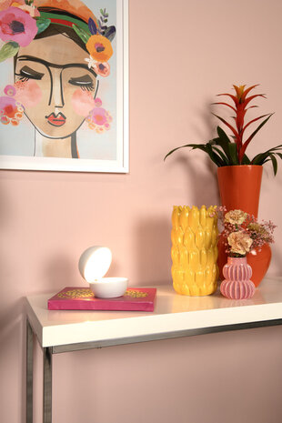 Lucide CLIPPER - Oplaadbare Tafellamp - Accu/Batterij - Ø 12 cm - LED - 1x2,2W 2700K - Wit Lucide CLIPPER - Oplaadbare Tafellamp - Accu/Batterij - Ø 12 cm - LED - 1x2,2W 2700K - Wit