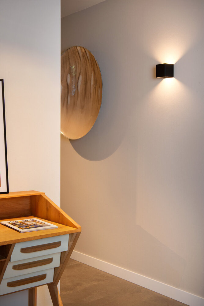 Lucide VERTIGO - Oplaadbare Wandlamp Binnen/Buiten - Accu/Batterij - LED Dimb. - 1x6W 2700K - IP54 - Bewegingssensor - Magnetisch - Zwart Lucide VERTIGO - Oplaadbare Wandlamp Binnen/Buiten - Accu/Batterij - LED Dimb. - 1x6W 2700K - IP54 - Bewegingssensor - Magnetisch - Zwart