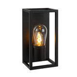 Lucide CARLYN - Wandlamp Badkamer - 1xE14 - IP54 - Zwart Lucide CARLYN - Wandlamp Badkamer - 1xE14 - IP54 - Zwart