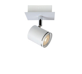 Lucide RILOU - Plafondspot - LED Dimb. - GU10 - 1x5W 3000K - Wit