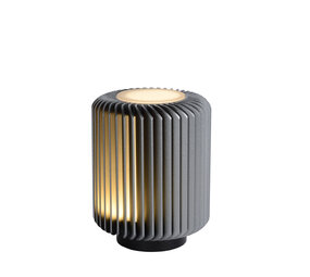 Lucide TURBIN - Tafellamp - Ø 10,6 cm - LED - 1x5W 3000K - Grijs Lucide TURBIN - Tafellamp - Ø 10,6 cm - LED - 1x5W 3000K - Grijs