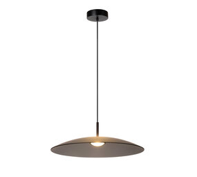 Lucide MENGA - Hanglamp - Ø 60 cm - LED Dimb. - 1x18,6W 2700K - Fumé | Premium Lucide MENGA - Hanglamp - Ø 60 cm - LED Dimb. - 1x18,6W 2700K - Fumé | Premium